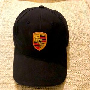 Black Porsche hat